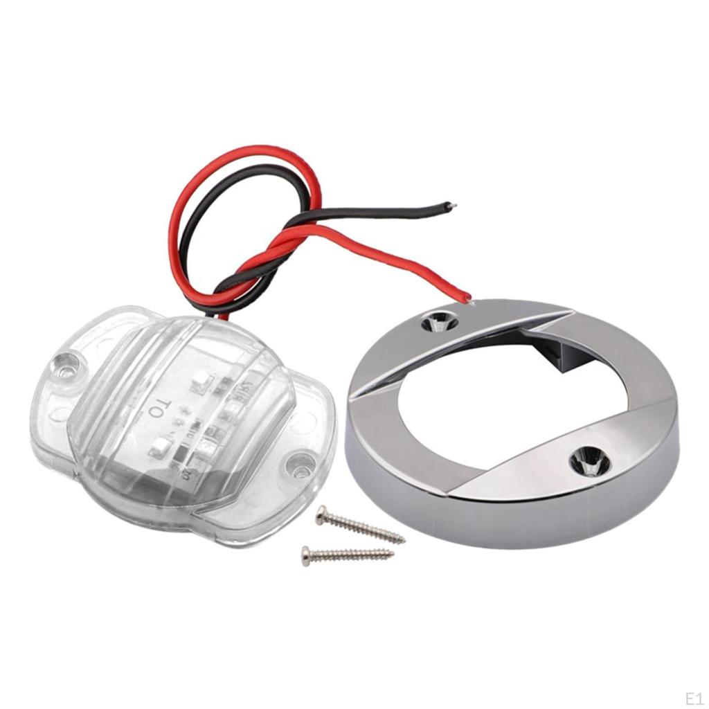 " Marine Boat 6LED Stern Transom Lights Courtesy Light