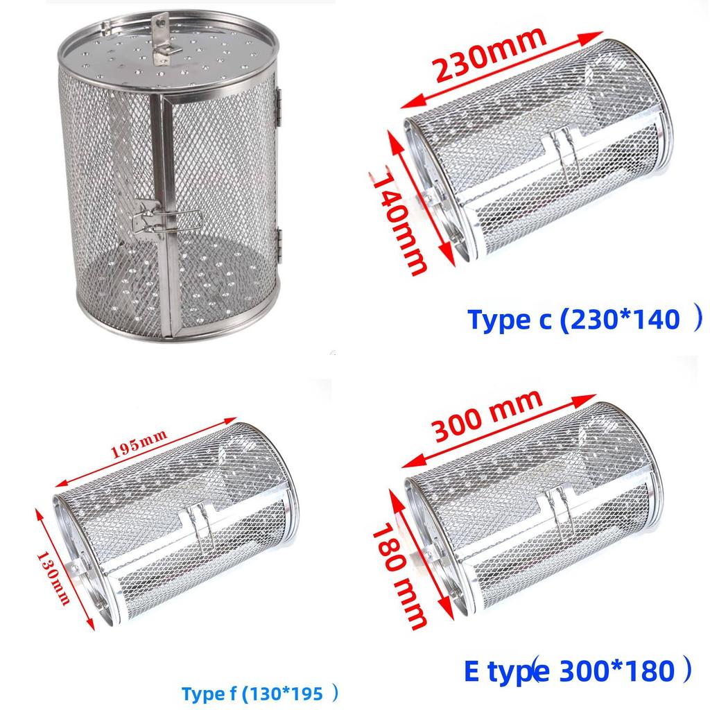 Multifunctional Stainless Steel Roasting Grid With Easyclean Features For Nut And Grain Baking