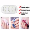 6W Mini Nail Dryer Machine Portable 6 LED UV Manicure Lamp Home Use Nail Lamp For Drying Nails Polish Varnish With USB Cable