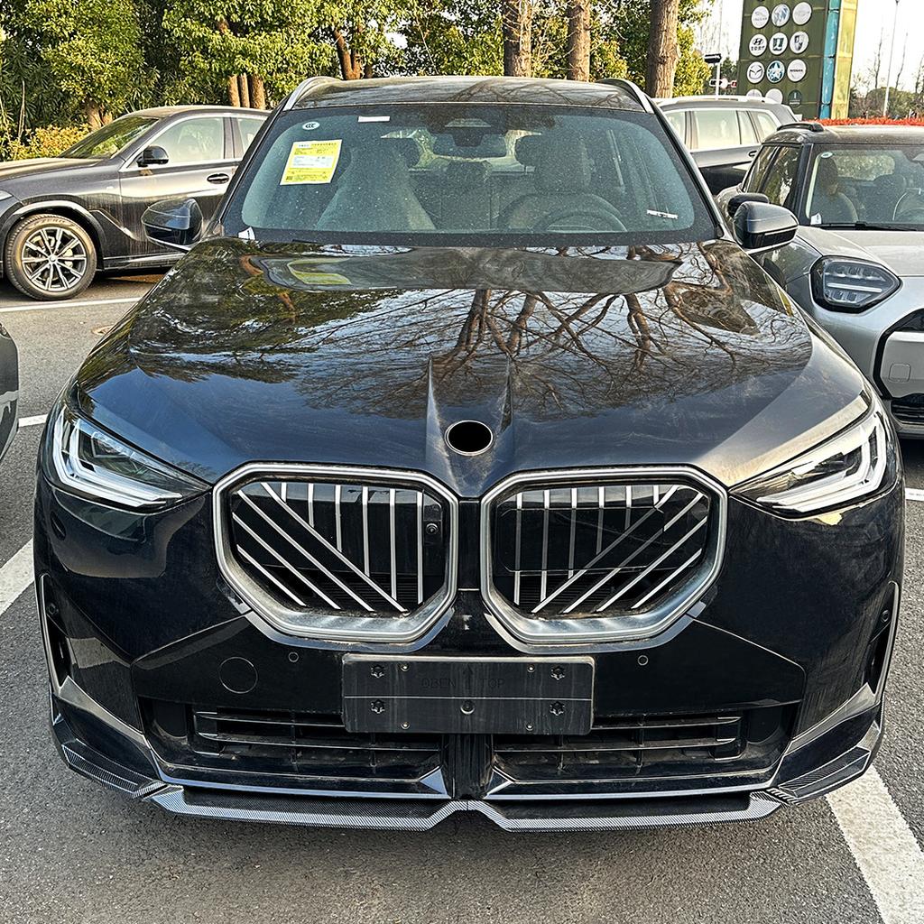 For BMW X3 G45 2025+ High Quality ABS Plastic Car Front Bumper Lip Chin Spoiler Bodykit Exterior Tuning Accessories