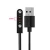 2/4-контактный магнитный кабель-адаптер для зарядки умных часов, USB-кабель для зарядки, аксессуары для умных часов для взрослых/детей