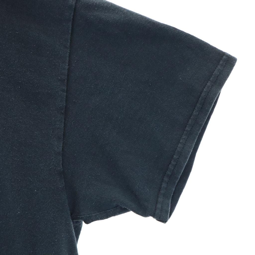 Gildan Детская футболка Bottom Band Футболка с коротким рукавом L черный Мужская Б/у