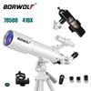 BORWOLF 70500 HD Астрономический телескоп - Высокое увеличение для профессионального наблюдения за звездами и Луной.