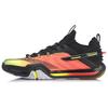Li Ning Quick Start Ground Flying Professional Competition Badminton Shoes Men Shoes Fluorescent-Orange-Red AYAQ009-2