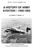 The A History of Army Aviation 1950-1962 Book