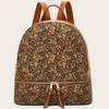 2025 Ethnic Style Large Capacity Women's Backpack with Bark Print