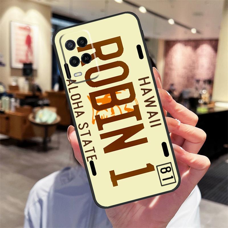 Чехол-номерной знак для Oppo A40 A60 A80 A18 A38 A58 A78 A98 A16 A76 A96 A15 A17 A77 A74 A94 A54 A57S
