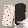 Love Heart Wave Phone Case For iPhone 6s Case iPhone 8 SE 7 Plus 16 Pro Max 11 13 15 14 12 Silicone Shockproof Cover Funda