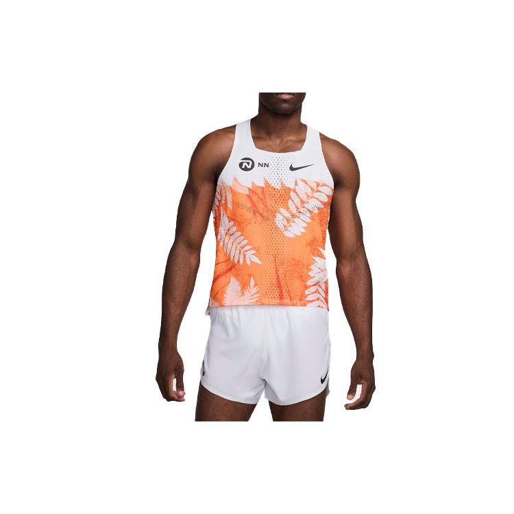 Nike Gradient Design Casual Breathable Sports Running Sleeveless Vest Men Tops Orange FQ1363-803