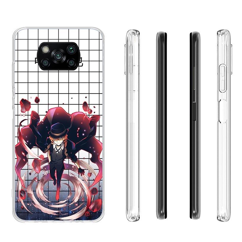 Bungo Stray Dogs Nakahara Chuuya Case Phone Cover for Xiaomi Redmi Note 10 9 9S 8 8T 7 5 Pro Mi 12T 11T 10T 9T 12 11 Lite A3 A2
