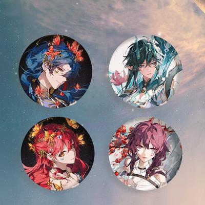 Брошь Honkai Star Rail Kafka Blade Himeko Imbibitor Lunae Fu Xuan, значок для косплея, булавка для игры, брошь в стиле аниме, аксессуары, реквизит, подарок