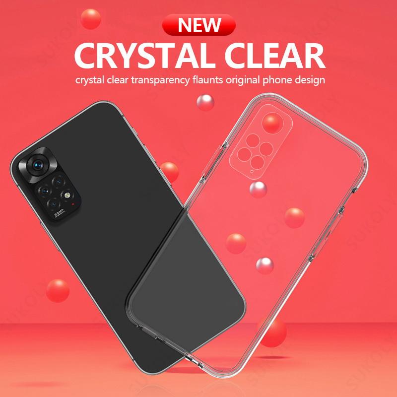 Прозрачный тонкий силиконовый чехол для Xiaomi Redmi K40 Note 9T 8 Pro Max 11S 9A 9C Mi 10T Note 10 Lite Mi POCO M3 11 10 Pro