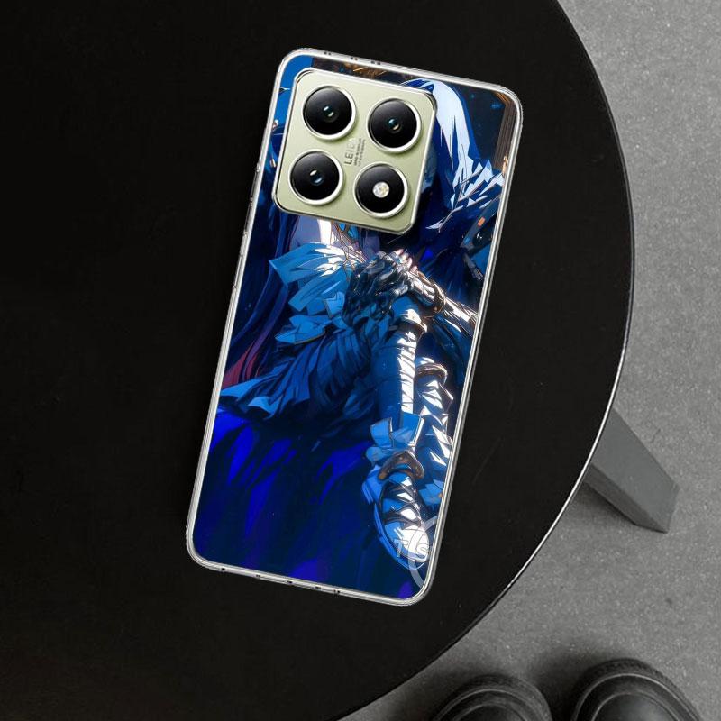 Чехол для телефона Albedo Overlord Аниме для Xiaomi Redmi Note 15 14 13 12 11 Pro Plus 14S 12S 11S 11T 11E 10S 10 Индивидуальный Funda