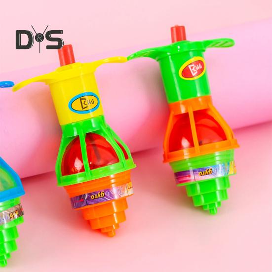 5/10/20Pcs LED Light-Up Spinning Top Battery Operated Educational Kids Flashing Plastic Spinning Top Toy Toddlers Boys Girls Gift Party Favors