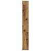 Washing Machine Shelf Rustic Wood Look 64 x 24 x 190 cm