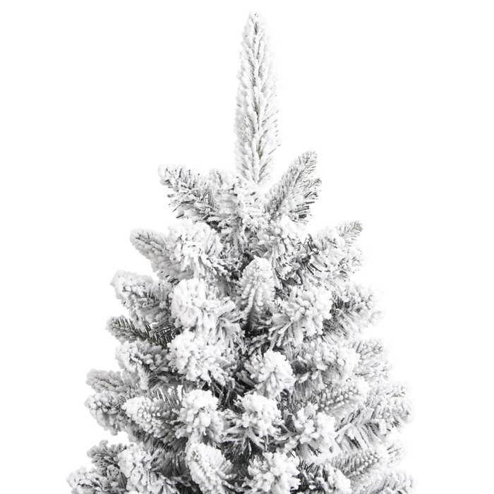 VidaXL Sapin de Noël artificiel avec neige floquée 150 cm PVC et PE345189
