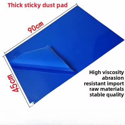 Одноразовая антистатическая липкая пылезащитная салфетка, несмываемая подушечка для ног ПЭ, можно отрывать