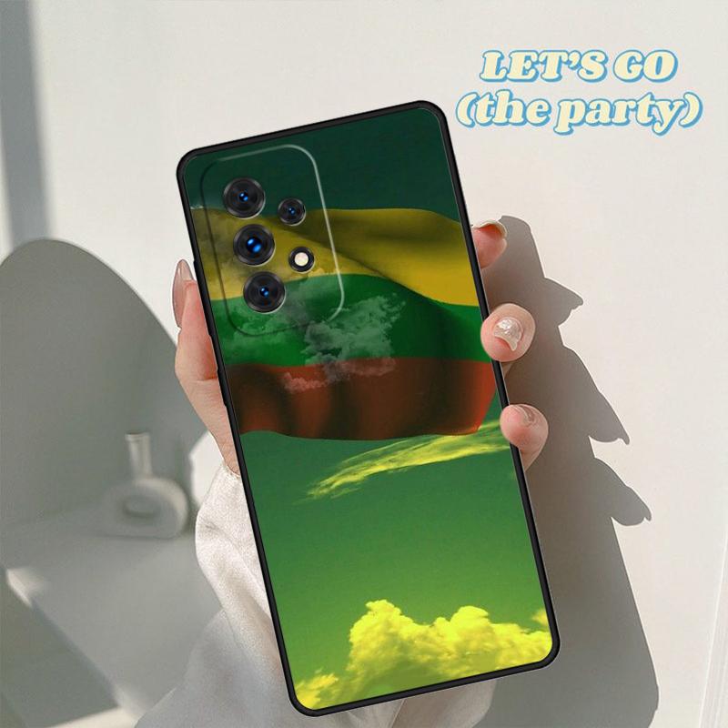 Флаг Литвы Литовский чехол для телефона Для Samsung Galaxy A42 A31 A40 A51 A71 A32 A80 A91 A52 A72 A20e A21S A50 A70 A11 A12 Чехол