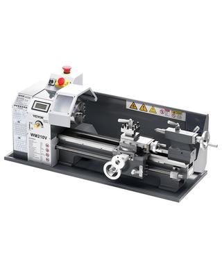 Metal Lathe, 203 X 406 Mm(8 X 16 In), 550W Benchtop Lathe Machine, 0-2500 RPM Variable Speed