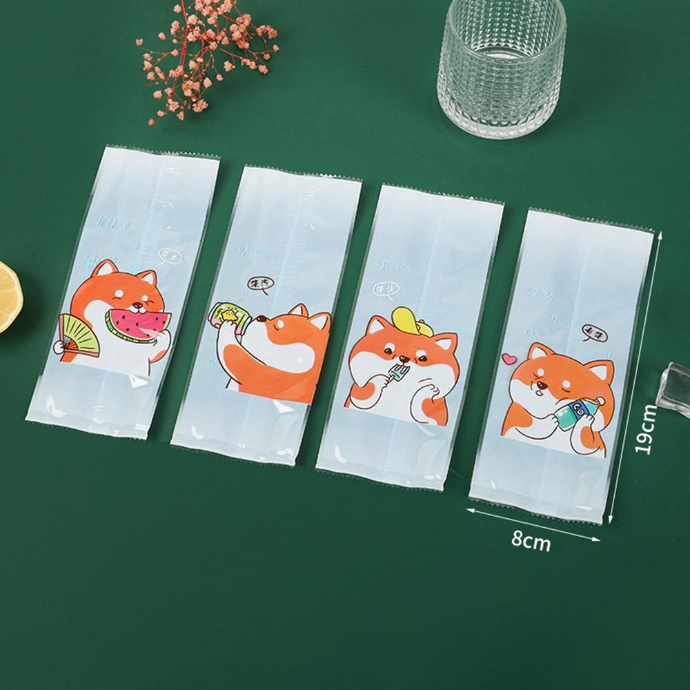 Пакет для домашней упаковки 100 шт. Защитный чехол Милые пакеты для мороженого Лед Эскимо