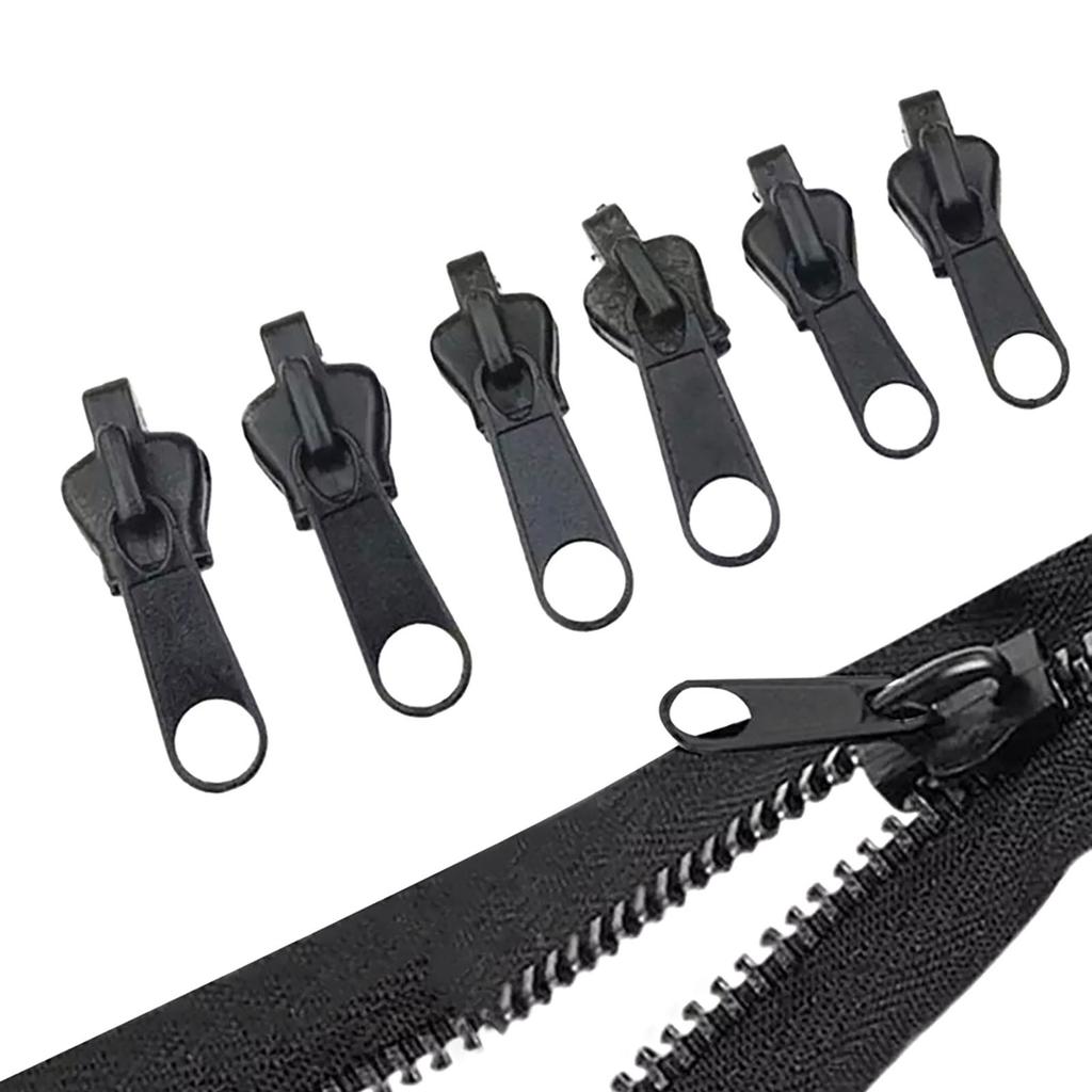 Fixed Zipper Pull Fixed Zipper Pull Instant Zipper Slider Kit, Instant Zipper Set, Removable Replacement Kit, Instant Zipper Set