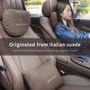 CQY1 Car Headrest Neck Support Seat Auto Breathable Pillow Protector Neck Compatible For Mercedes Benz W211 W205 W204 W210 AMG W202 B