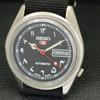 ВИНТАЖНЫЕ МУЖСКИЕ АВТОМАТИЧЕСКИЕ ЧАСЫ SEIKO 5 6119C ЯПОНИЯ АРАБСКИЙ ЧЕРНЫЙ ЦИФЕРБЛАТ a701588-5 R206b-a701588