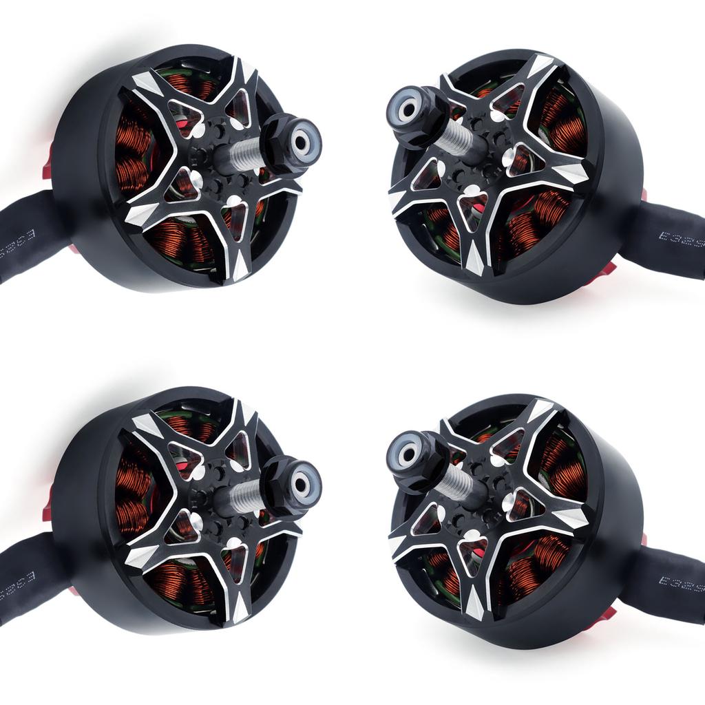 Brushless Motor, Metal Aircraft Motor Kit for Remote Control FPV Racing Long Range Quadcopter