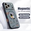 Креативный чехол с принтом "Астронавт Формула" для iPhone 17 Pro Max Магнитный Для Magsafe Гибридный Тонкий Матовый Чехол Для iPhone 16 15 14 13 Pro Max