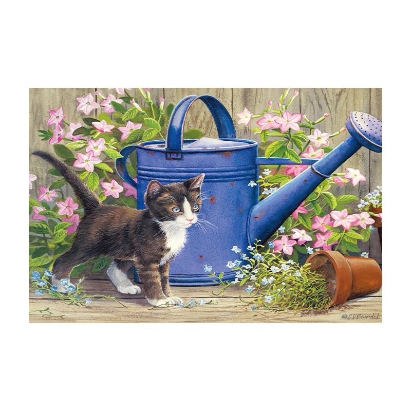 Американская пастораль сельская местность современный декор живопись основной классический домашний ресторан милые кошки теплая гостиная домашний декор