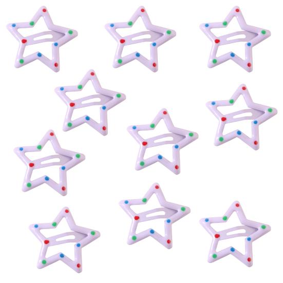 10 шт. заколки для волос для девочек металлические шпильки в форме звезды для подростков и взрослых металлические шпильки инструмент для укладки волос аксессуары для волос