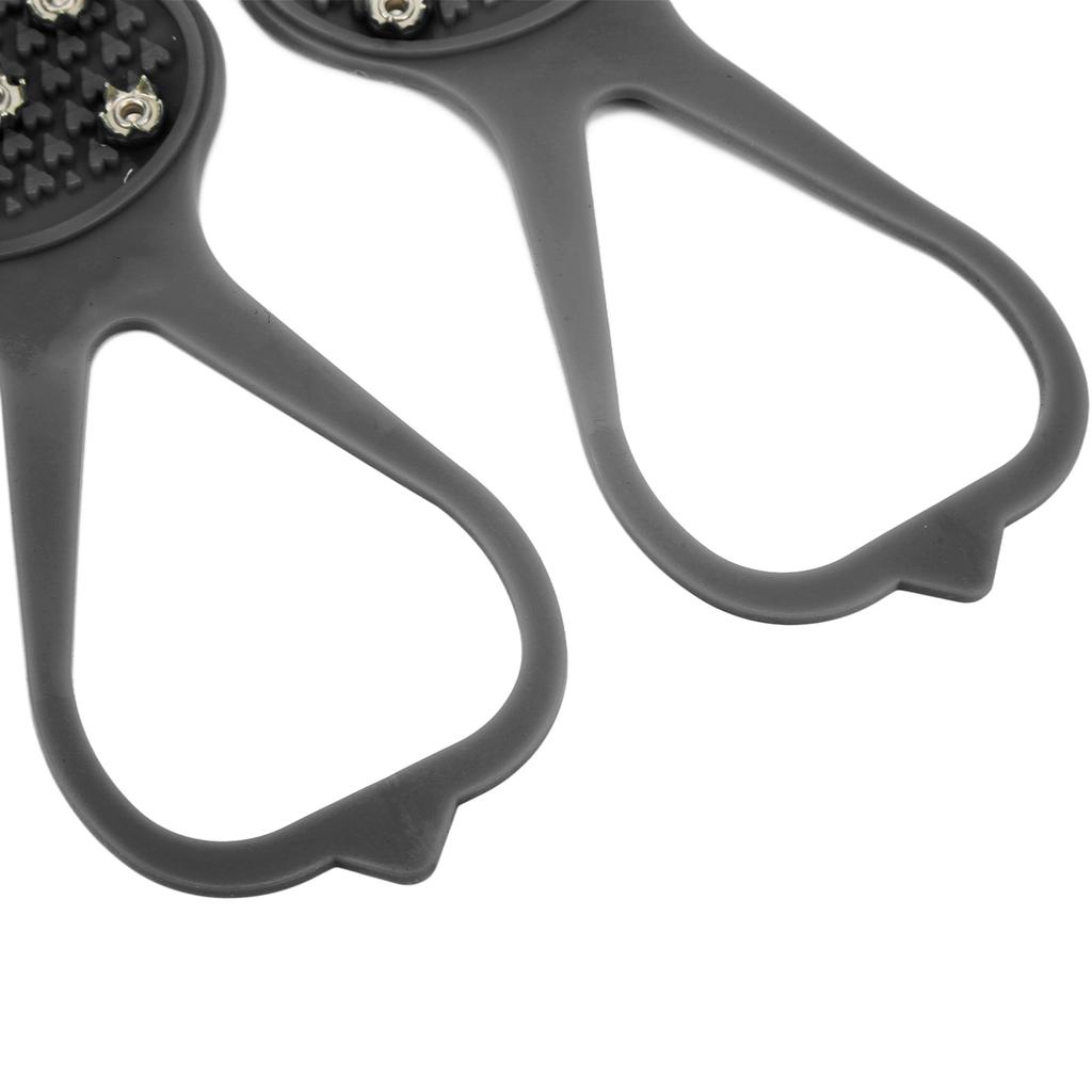 1 пара Crampons Celsiusset Противоскользящие 5 Шипов Сильное Сцепление Покрытие для Зимних Альпинистских Ботинок с 5 Шипами