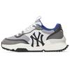 New MLB Chunky Runner Chunky Sneakers Unisex Low Top Dark Gray 3ASHCRS3N-50GRD