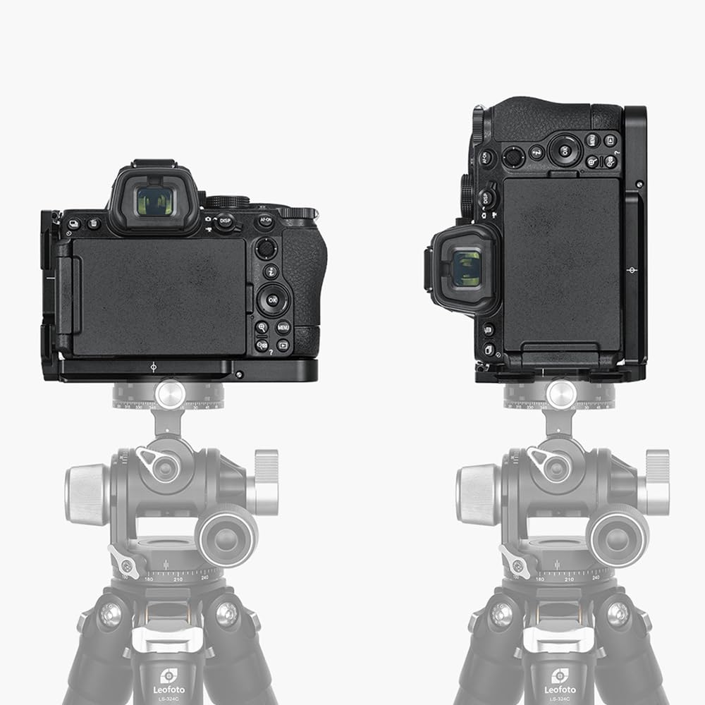 Пластина Leofoto для Nikon, фрезерованная, совместимая с быстросъемными креплениями LPN-Z5II L-образной формы Z5II, совместимая с Arca-Swiss, алюминий 6061-T6,