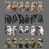 SWAT Ghost Humanoid Dolls, Commando Special Forces Army Soldier Mini Figures Police Weapon Building Bricks Toys, Children's Toys, Cartoon Character