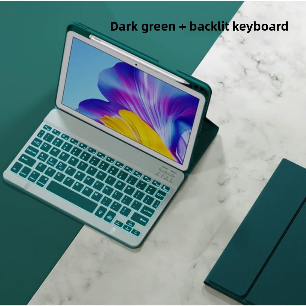 For Huawei MatePad 11 2023 Pro 11 Air 11 5S Leather Keyboard Case Bluetooth Keyboard Cover with Pencil Slot