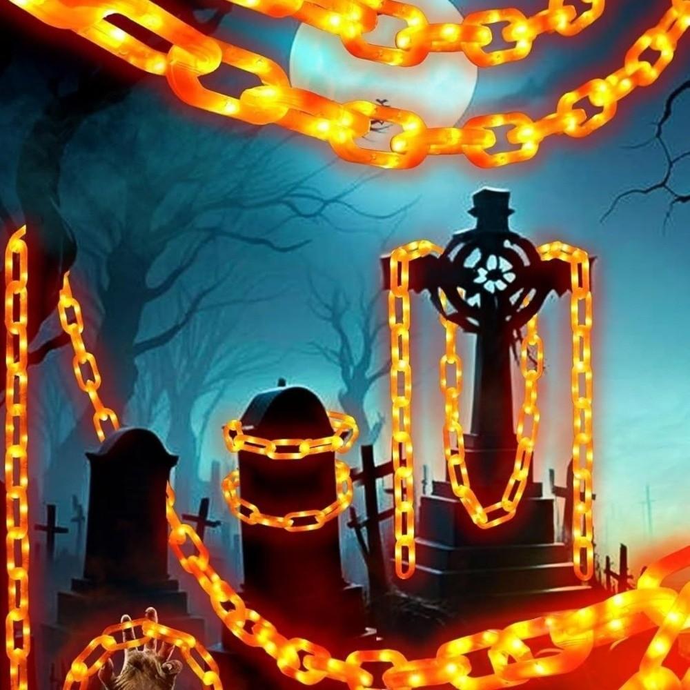 2M Halloween Chain Lights Waterproof Decorative Atmosphere Lights Outdoor Decoration