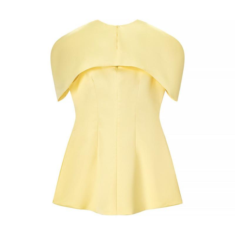 Womens Elegant Solid Color 3-Piece Set Dress Long Sleeveless Outfit Vintage Chic Casual Ensemble