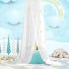 1Set Glow In The Dark Convenient Bed Canopy Summer Curtain Bed Net Canopy Bedcover Polyester