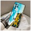Fire Truck Case For Oppo A74 A94 A54 A18 A38 A58 A78 A98 A80 A60 A40 A96 A76 A16 A15 A17 A57 A77 A5 Pro