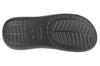 Crocs Classic Crush Sandal, женские черные шлепанцы