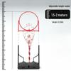 красный, adjustable height (1.5-2m)