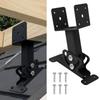 Adjustable Terrace Riser Beam Frame Kit Saddle Shaped Canopy Support Frame  Roof Installation