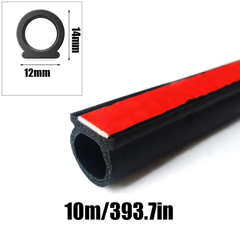 Self Adhesive Auto Rubber Seal Strip Soundproof Waterproof Dustproof Weather Resistant for Car Home Renovation Use