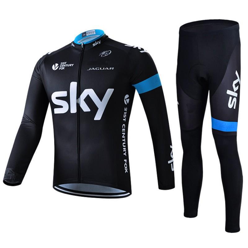 Men Women Cycling Jersey Long Sleeve Breathable Performance Apparel Road Mountain Bike Riding