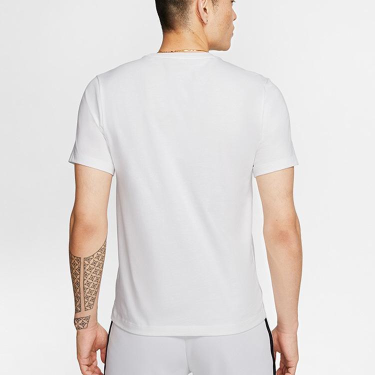 Nike Мужская футболка с круглым вырезом, тонкий, прямого кроя CT6533-100