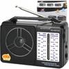 Radio Kuchenne Budowlane Bateryjne Sieciowe Fm Am Usb Przenośne Antena 230V
