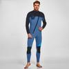 Men One Piece Wetsuit 3mm Neoprene Front/Back Zip Wetsuit Keep Warm UPF 50+ Full Body Long Sleeves Dive Suit for Surf Water Sports Diving Canoeing