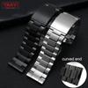 Stainless Steel Bracelet for Diesel DZ4318 DZ4323 DZ4283 DZ4309 26mm Watch Band Curved End Solid Metal Watchband Steel Strap