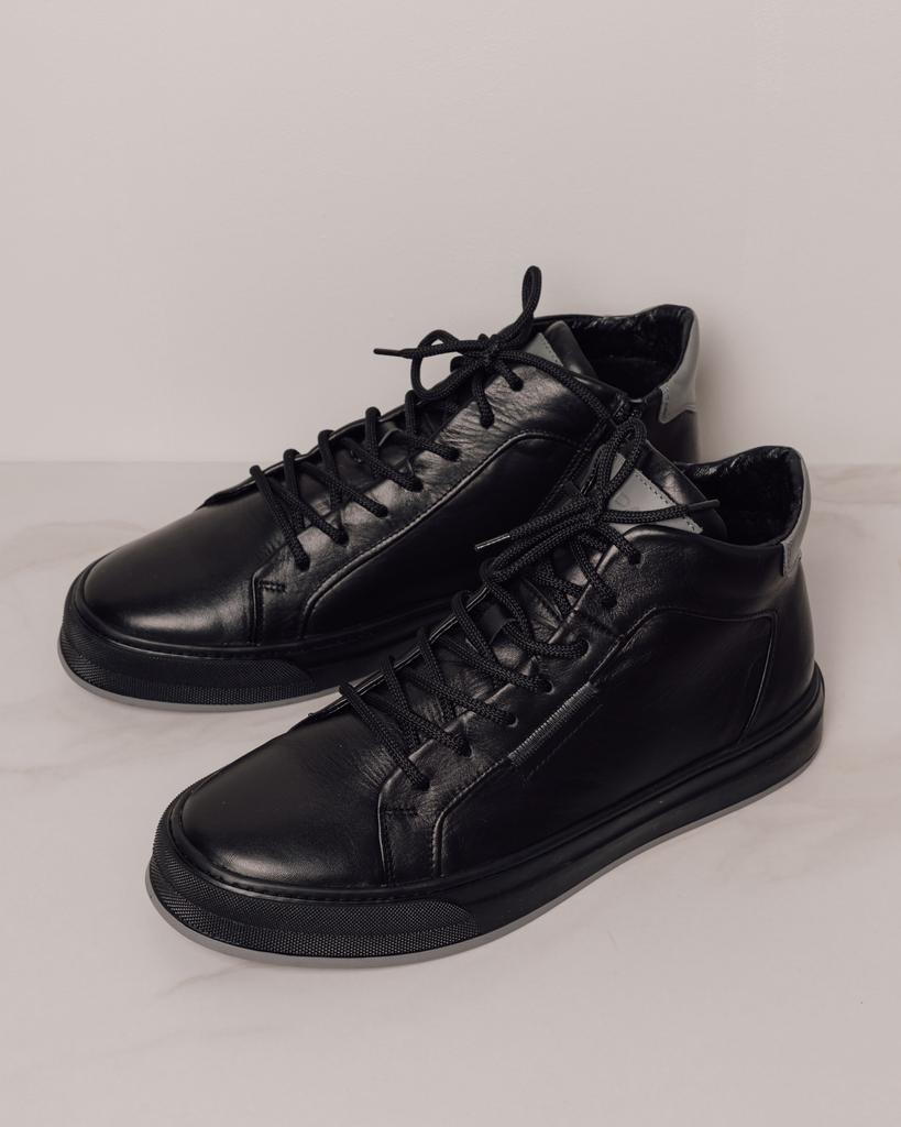 Ботинки зимние Kadar 4686088 40 черные кожа шерсть